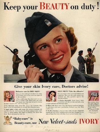 Illustration for article titled Eyeliner and Liner Notes: The 1940s